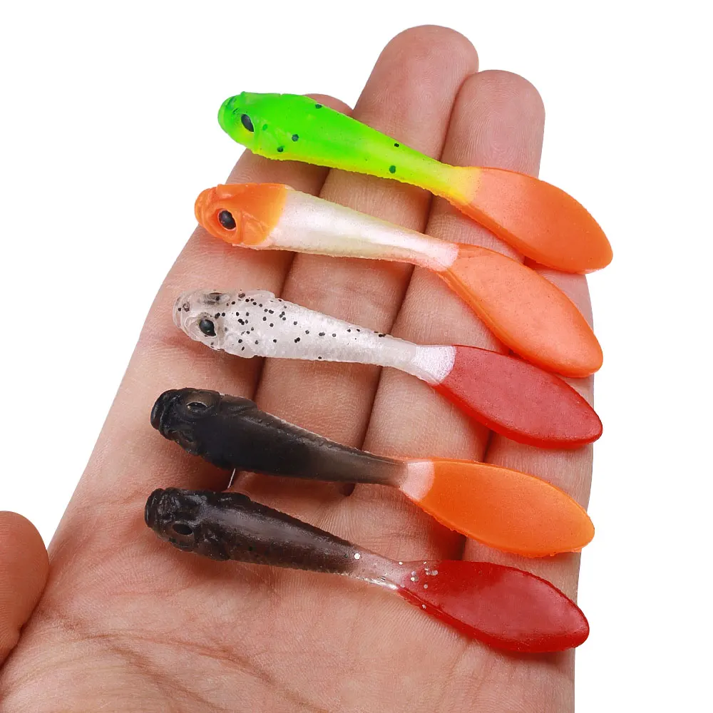 Señuelo de vinilo Swimbait cola de paleta – Lubina, lucio y trucha - imagen 2