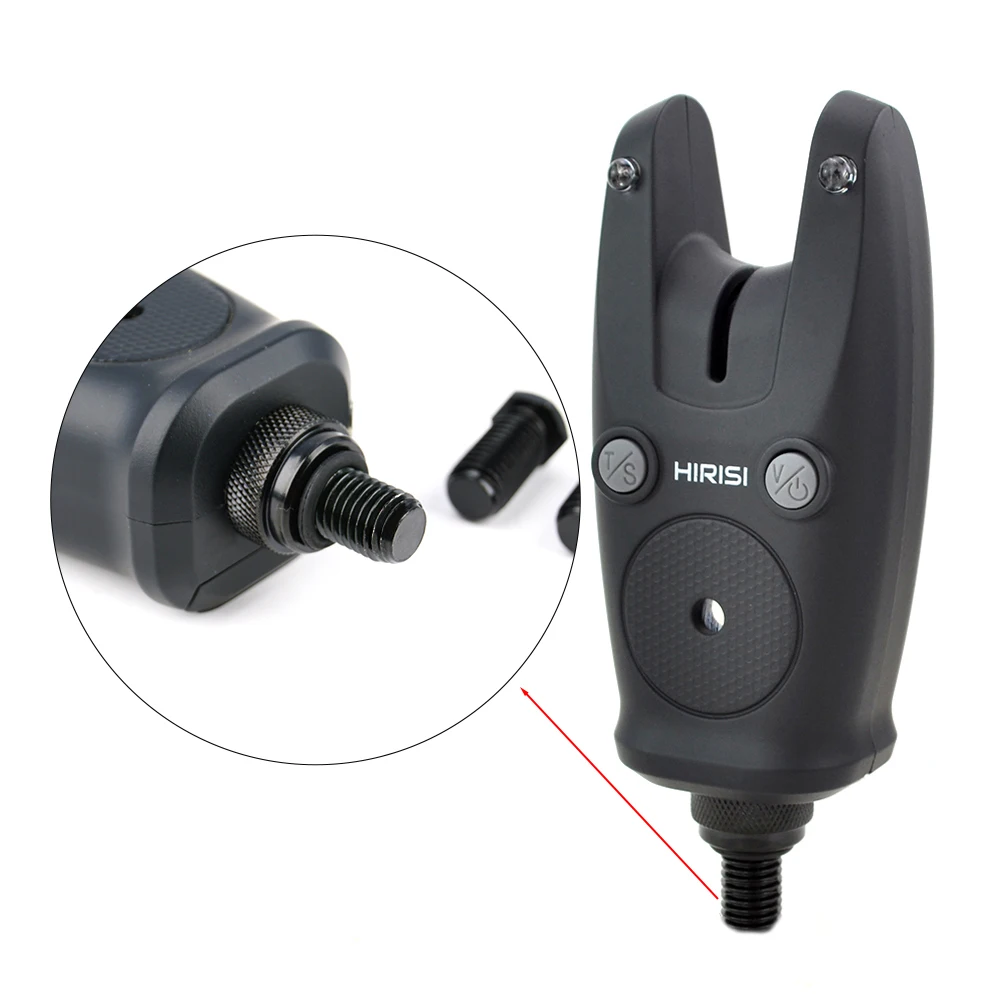 Hirisi 2 uds accesorios de pesca de carpa tornillo de latón adecuado para accesorios de alarma de mordedura de pesca S5 - imagen 4