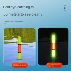 Flotador electrónico con luces Bobber para pesca nocturna