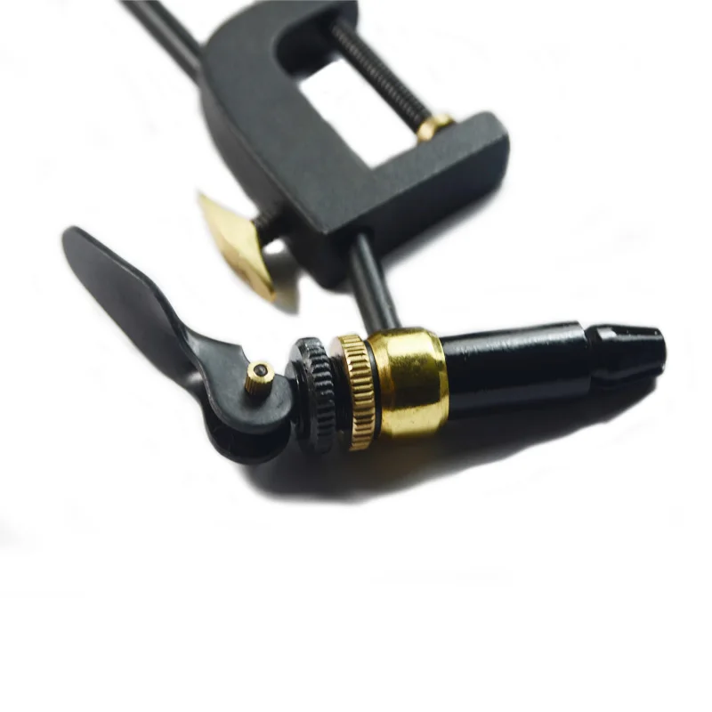 360 °   Tornillo de banco giratorio, herramientas para atar moscas, abrazadera en C, herramienta de gancho giratorio, tornillo de banco para atar moscas - imagen 3