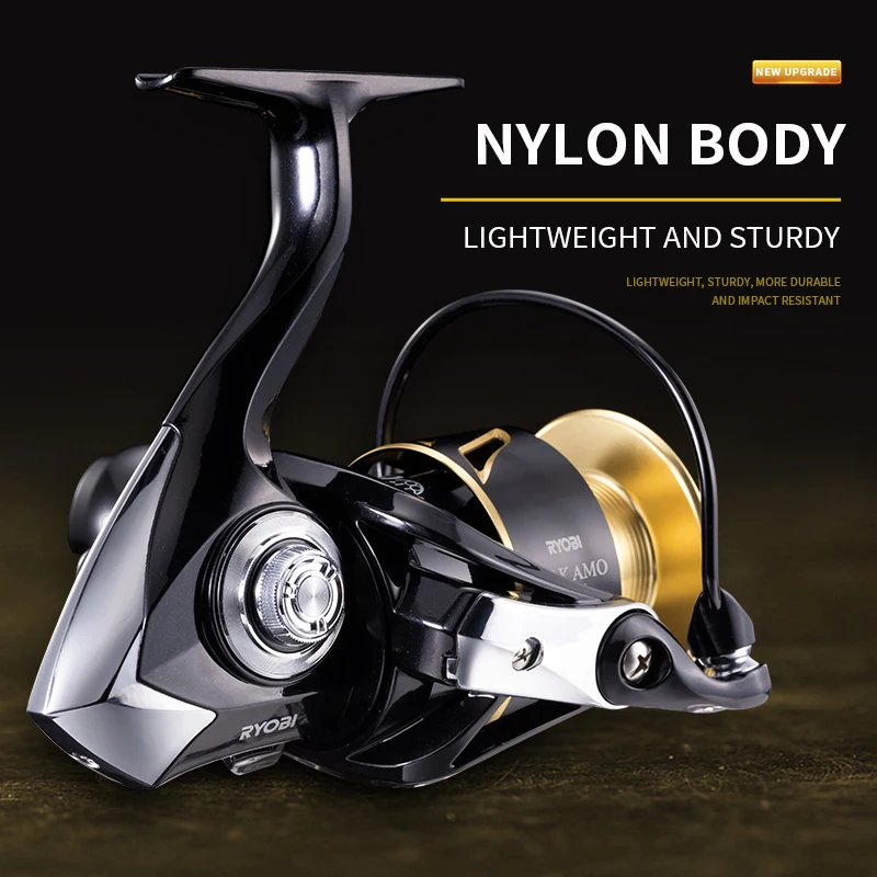 Carrete de pesca giratorio FOKAMO SW 4000/6000/8000, 12kg Max Grag 5,0:1, relación de alta velocidad, accesorios de pesca, rueda de agua salada - imagen 4