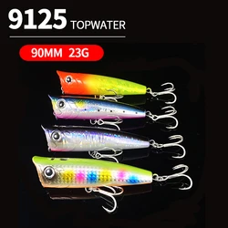 Topwater Popper 95mm 24g twitch wobblers flotante para lubina de agua salada