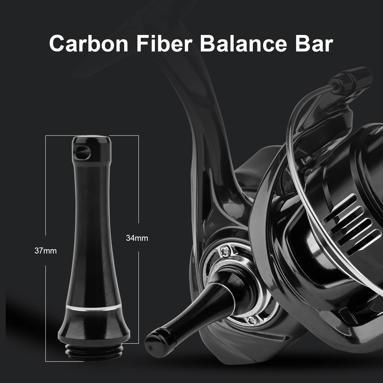 PURELURE CHEETAHC 6,2: 1 relación de engranaje de alta velocidad carrete de pesca giratorio 4kg arrastre máximo 12 + 1BB ultraligero 800 2000s carrete de pesca - imagen 5