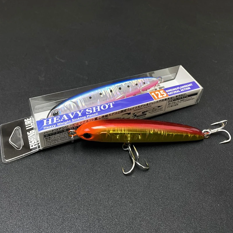 1 Uds., 105mm, 39g, señuelo de Pesca con lápiz que se hunde, Stickbait Wobblers Isca Pesca, Pecil pesado para lubina, atún, cebo de pescado 9221 - imagen 3