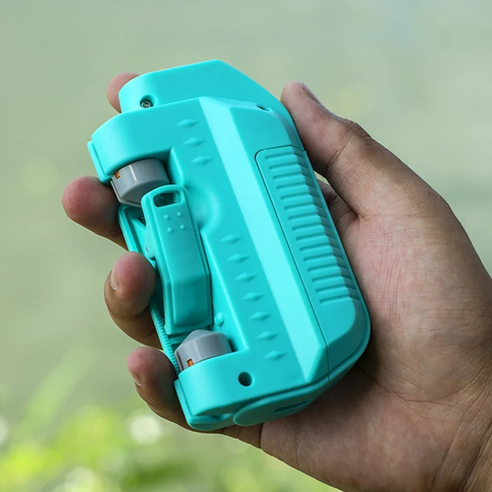 Dispositivo eléctrico portátil para anudar anzuelos de pesca GT, dos modelos de carga/batería, dispositivo de encuadernación rápida para sedal, herramienta de pesca - imagen 4