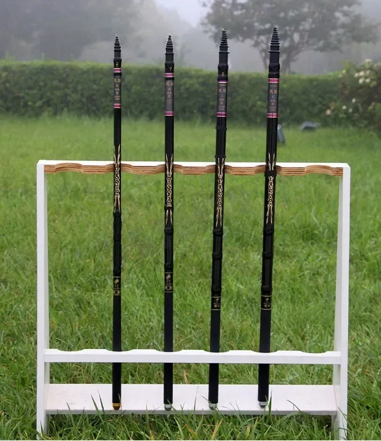 Caña de pescar de posicionamiento ajustable de 3,6 M-10M, caña de pescar telescópica portátil de carbono, caña de pescar dura ultraligera - imagen 5