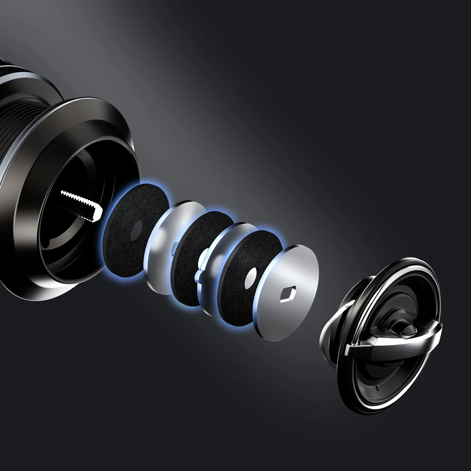 Carrete giratorio Ashconfish carpa 5,2: 1 relación de engranaje de alta velocidad agua dulce agua salada carrete de pesca suave y rápido - imagen 2