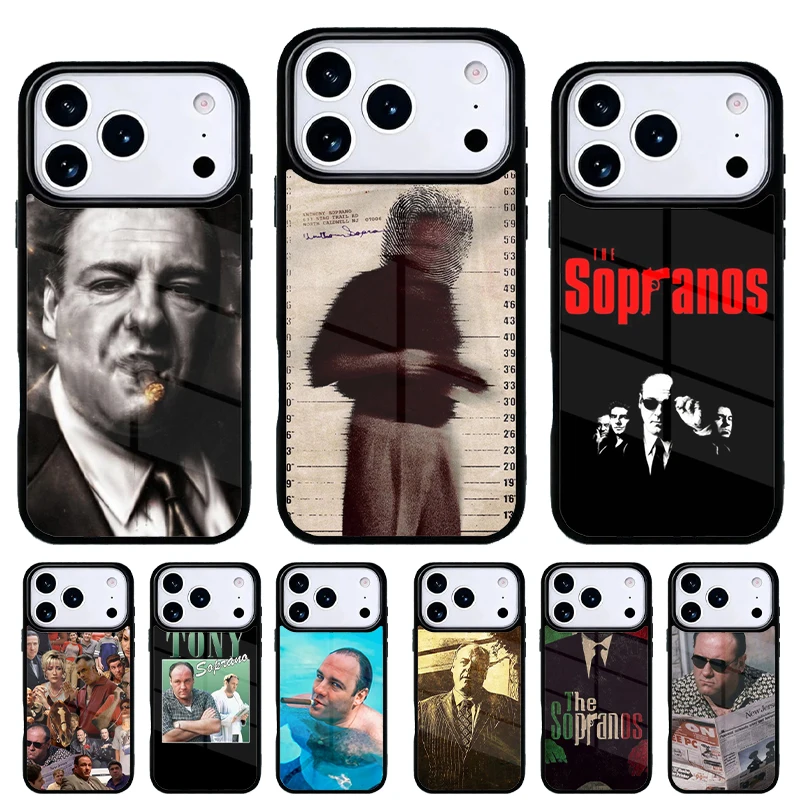 Funda iPhone con diseño The Sopranos – Carcasa trasera serie TV