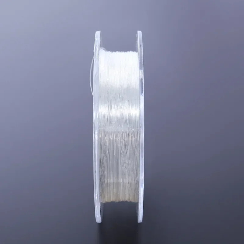 Línea de pesca de fibra de carbono más fuerte, 50M, transparente e Invisible, 0,6 #0,8 #1,0 #1,2 #1,5 #2,0 #2,5 #3,0 #