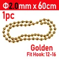 1pc Golden 2l0mm