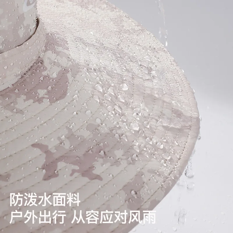 Sombrero de pescador Anti-UV para hombre, sombrero de pescador, visera solar, protección solar al aire libre, moda de verano - imagen 2