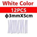 3mm White 12pcs
