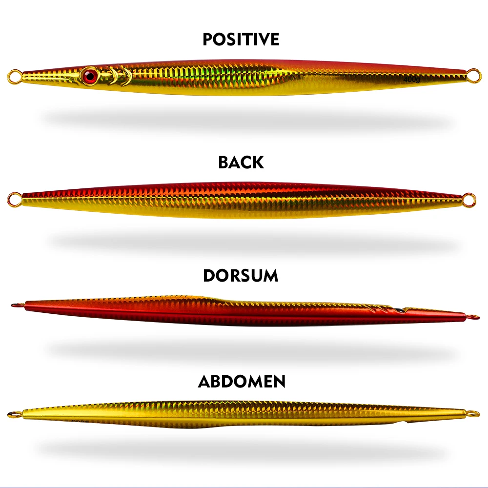 Proberos-señuelo de pesca vertical, plantillas de plomo para agua salada, cuchara de Metal de hundimiento rápido, señuelo de plantilla de metal de fundición larga - imagen 5