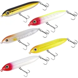Popper Walking Dog con sonajero – Cebo duro para lucio en agua salada