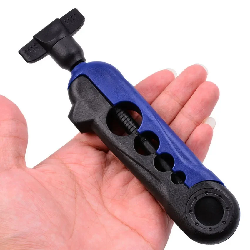 Carrete de bobina de caña de pescar, bobina Universal portátil, ajustable, de varios tamaños, Mini - imagen 2