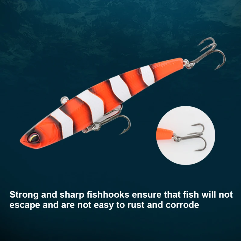 FJORD 15g VIB señuelo de pesca Wobbler Trolling vibraciones Witer Crankbaits carpa Lucio trucha perca Swimbait pesca nuevos 2023 artículos aparejos - imagen 5