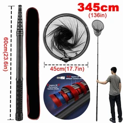 Red de aterrizaje MBLN fibra carbono – Plegable ultraligera 45 cm