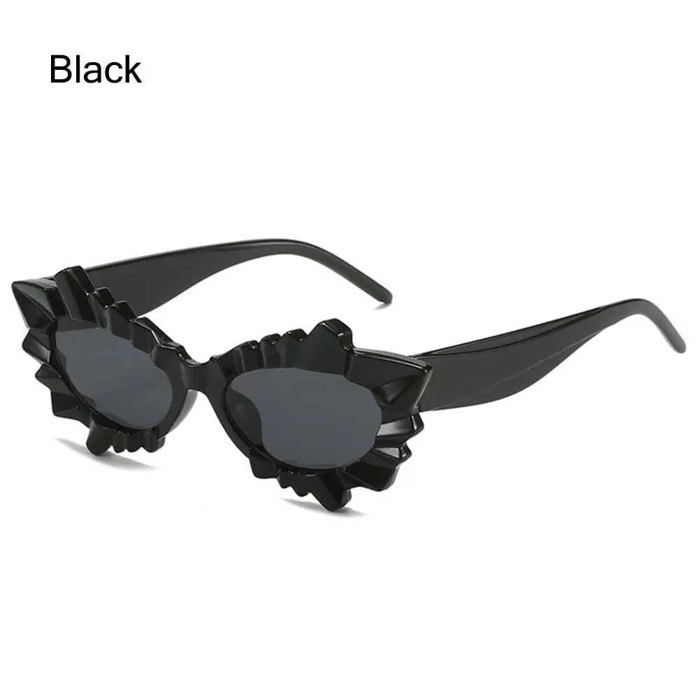 Gafas de sol de ojo de gato para hombre y mujer, lentes irregulares de moda, con degradado divertido, para graduación - imagen 5