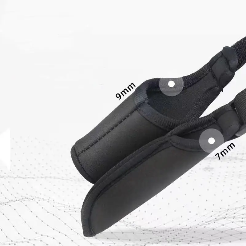 Correa de caña de pescar portátil, cubierta de punta de caña de pescar con correa, correa de varilla de unión mágica de alta elasticidad - imagen 4