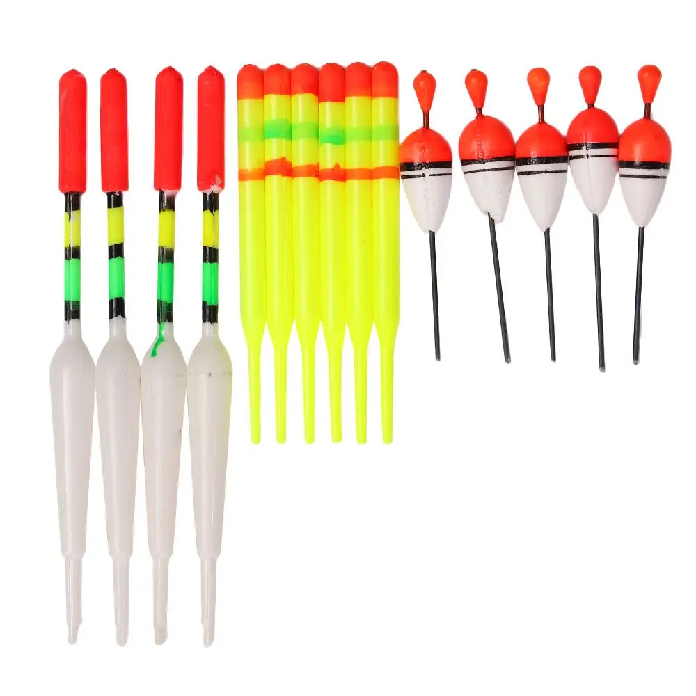 Lote de Señuelos de Pesca flotadores, tubo de deriva deslizante, colores amarillo, tamaños surtidos, gran oferta - imagen 2