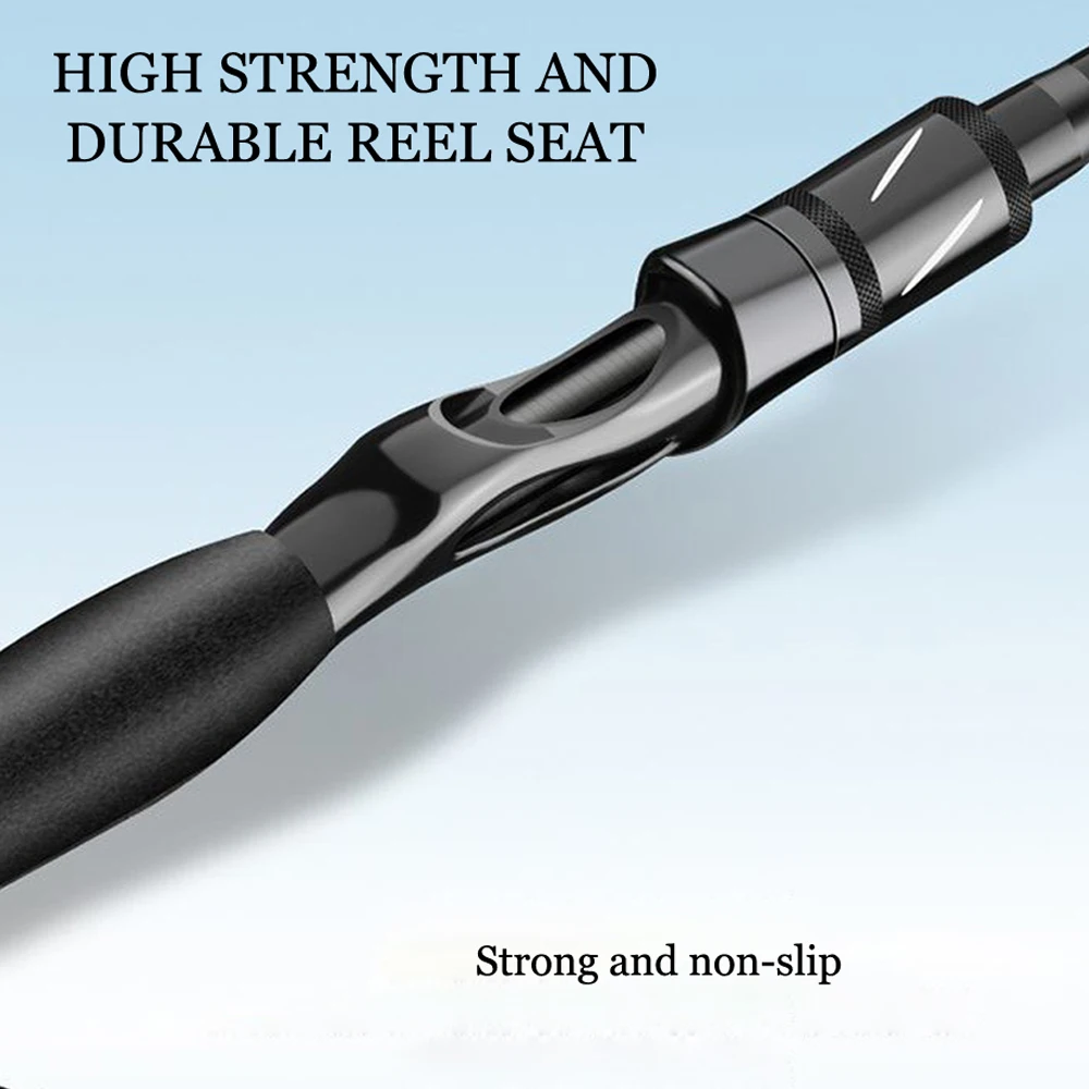 SIECHI caña giratoria de fibra de carbono caña de pescar telescópica 1,8 M 2,1 M 2,4 M 2,7 M caña alimentadora de señuelo de fundición caña de pescar de carpa súper dura - imagen 5