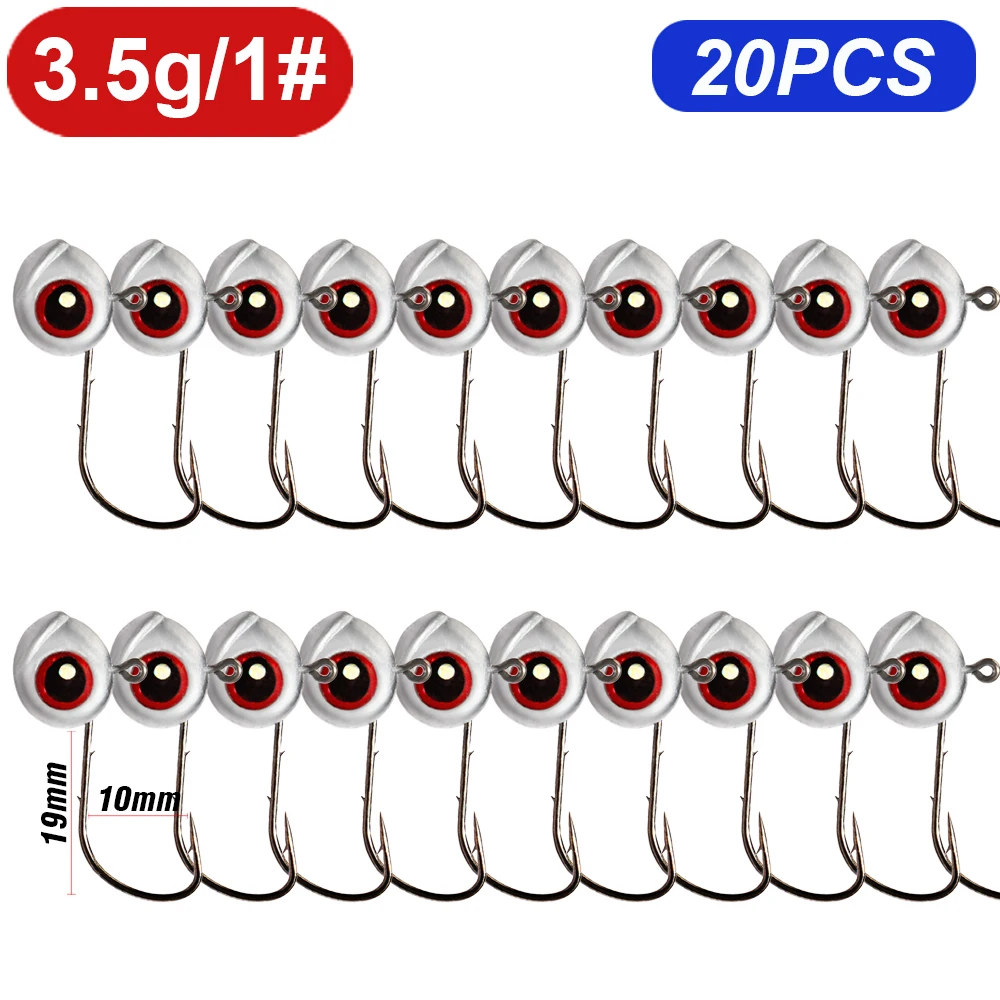 3.5g No.1 20Pcs