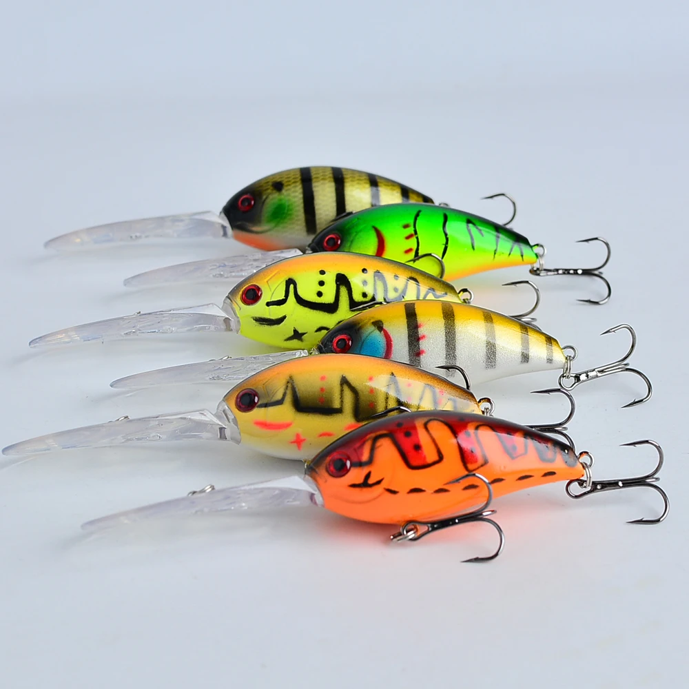 Señuelo Crankbait Láser para Lubina – Wobbler con Anzuelo Triple - imagen 2