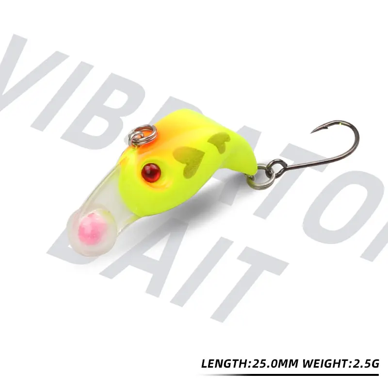 Magic Works-Mini señuelo de pesca que se hunde, Crankbaits, vibrador Wobblers, 2,5g, 25mm, cebos de pesca artificiales, señuelos duros - imagen 3