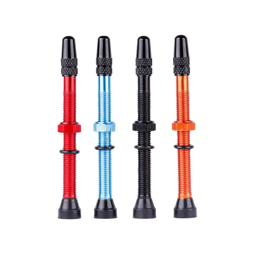 Válvulas Presta de Aluminio – Extensiones de 78 mm y 48 mm para MTB sin cámara - imagen 3
