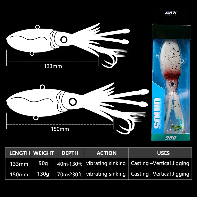 Señuelo VIB Buscador de Pulpo – Jig metálico para pesca en barco - imagen 2