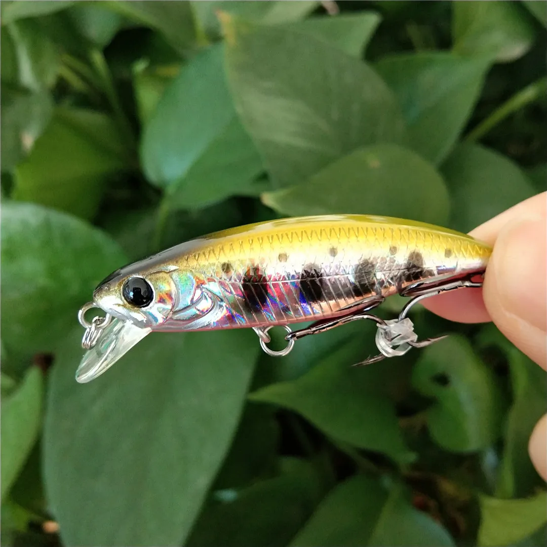 TSURINOYA-señuelo de pesca DW69, cebo duro para pececillos, 48S, 48mm, 3,3g - imagen 3