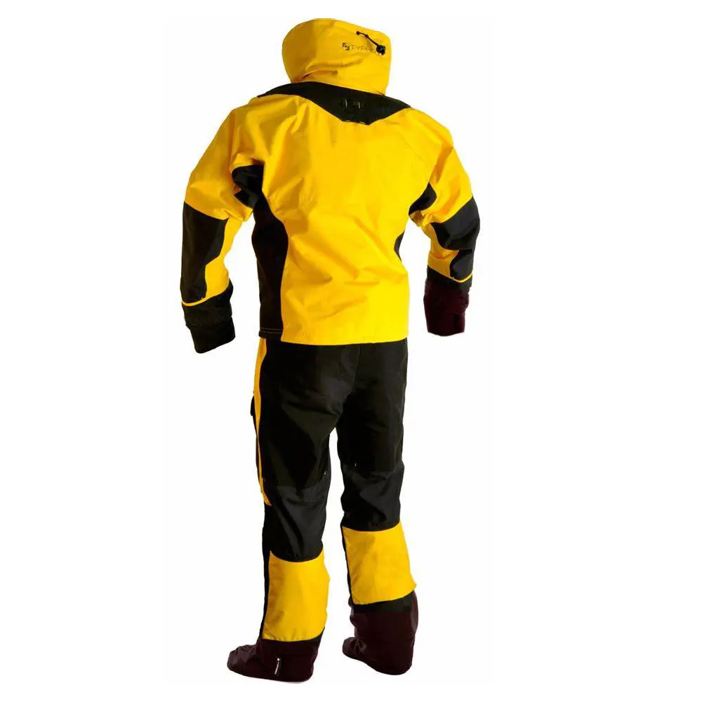 Chaqueta y pantalones impermeables 2 en 1, traje seco separado con interruptor/cremallera, sello de látex para kayak, canoa en alta mar, Remo - imagen 2