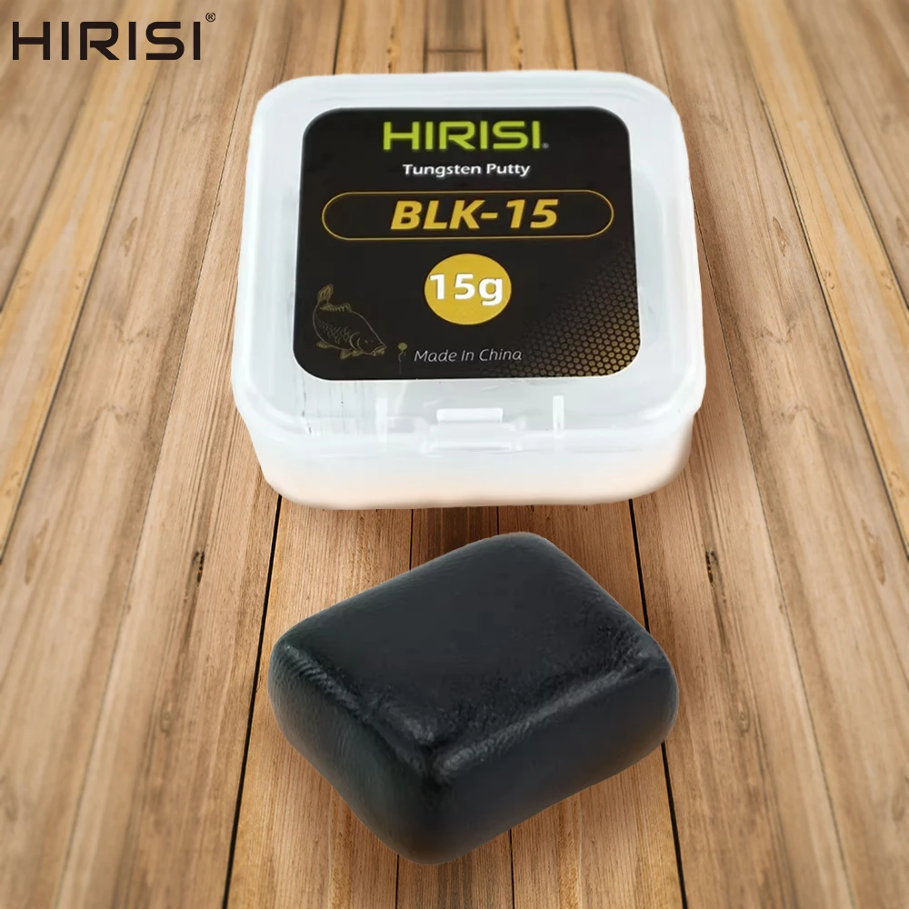 Terminal de peso de plomo de barro de plomos de pesca de carpa Hirisi con caja ​ Peso de pesca cebo plomo accesorios de pesca