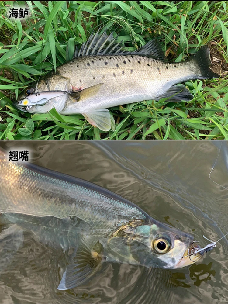 Lureleader-señuelo de pesca de hundimiento, Wobbler Artificial para perca, lubina y Lucio, Metal, VIB Blade, 6,5g/10g/13,5g, nuevo - imagen 5