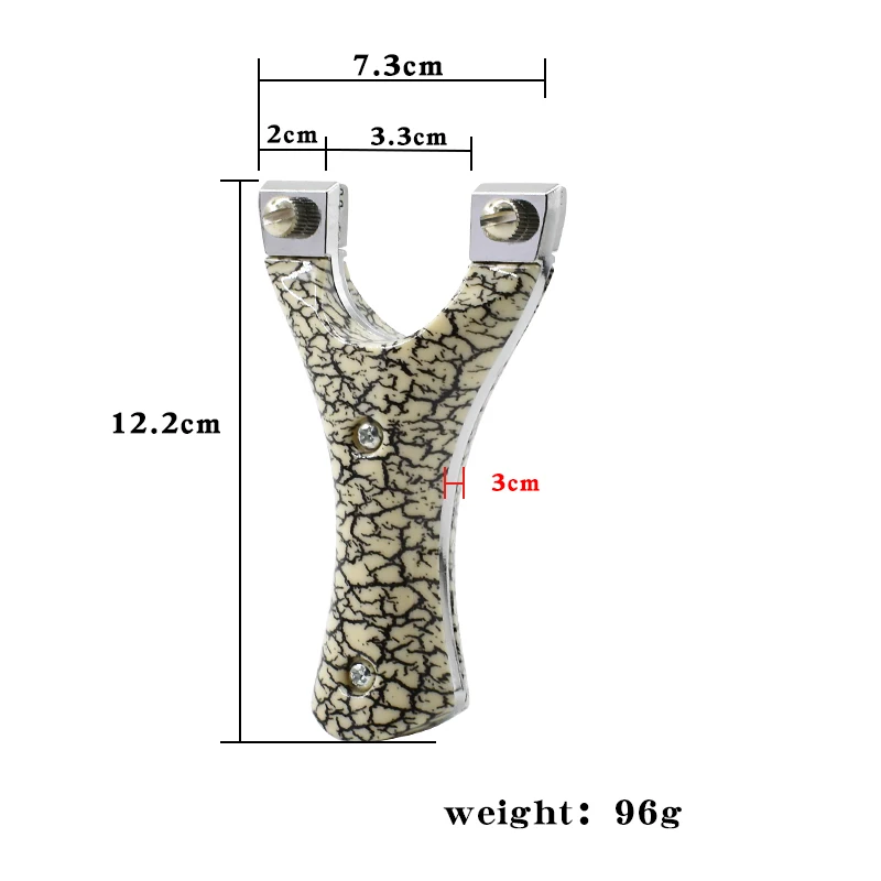 Tirachinas exquisito de cuatro colores, Honda de tiro de precisión de caza salvaje, tirachinas portátil, juguete de tiro al aire libre, nueva prensa rápida - imagen 2