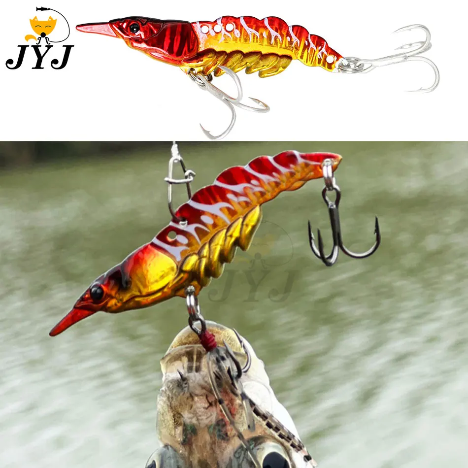 Señuelos de camarón de tiro largo, ganchos Wobbler de Metal para Lucio, Walleye, lubina, con accesorios, 5g/7g/11g/14g, 1 unidad - imagen 2