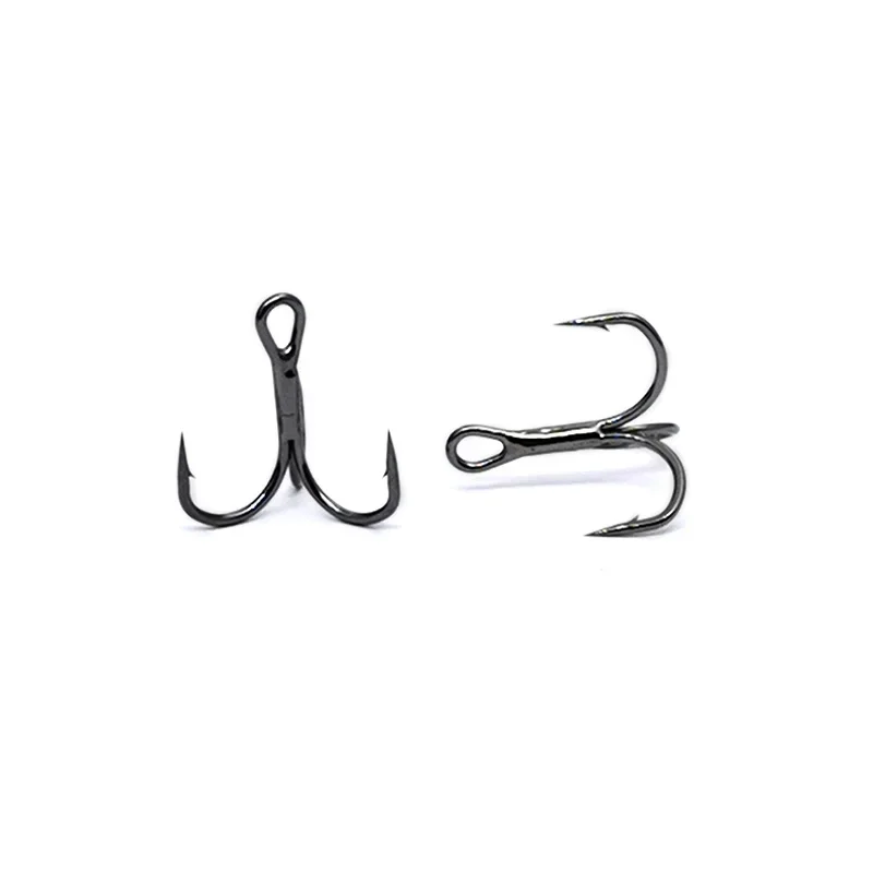 OUTKIT alta calidad 5 unids/caja 2x fortalecer Micro origen pequeño aleación de acero señuelo afilado anzuelo triple 12-20 # Aparejos de pesca con caja - imagen 5