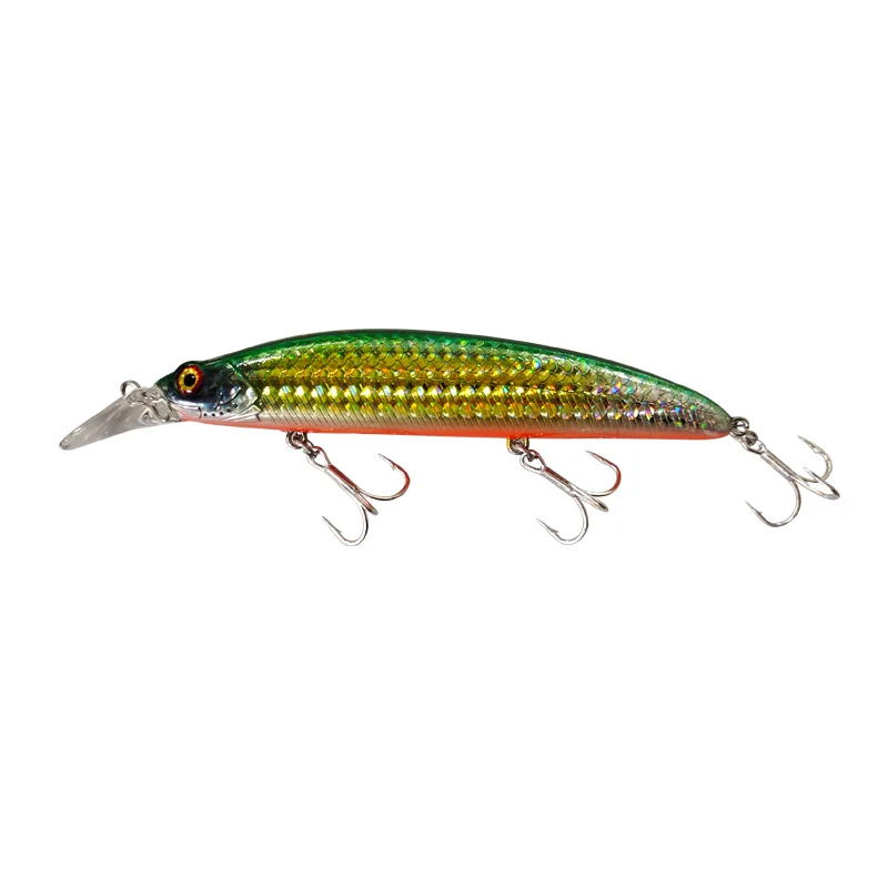 LUTAC-señuelo de pesca de pececillo clásico, de alta calidad, longitud de 110mm, peso de 21g, siete colores