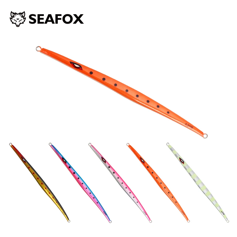 Seafox Jig de hundimiento rápido: señuelo metálico ideal para jigging