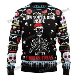 Jersey de Pesca KMY – Estampado Calavera Otoño-Invierno