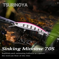 Señuelo Swimbait Duro Tsurinoya DW75 – Ideal para Lubina y Trucha