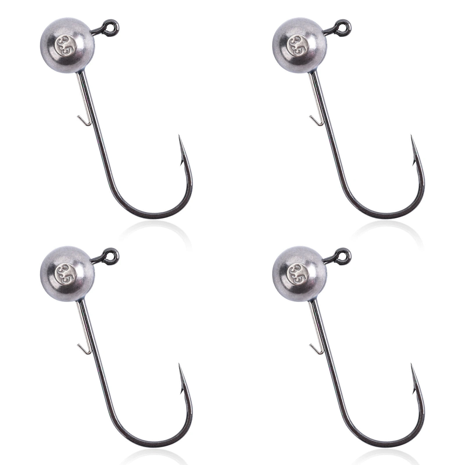 Anzuelos Jig Head tungsteno Goture – Vinilo para pesca de carpa - imagen 2
