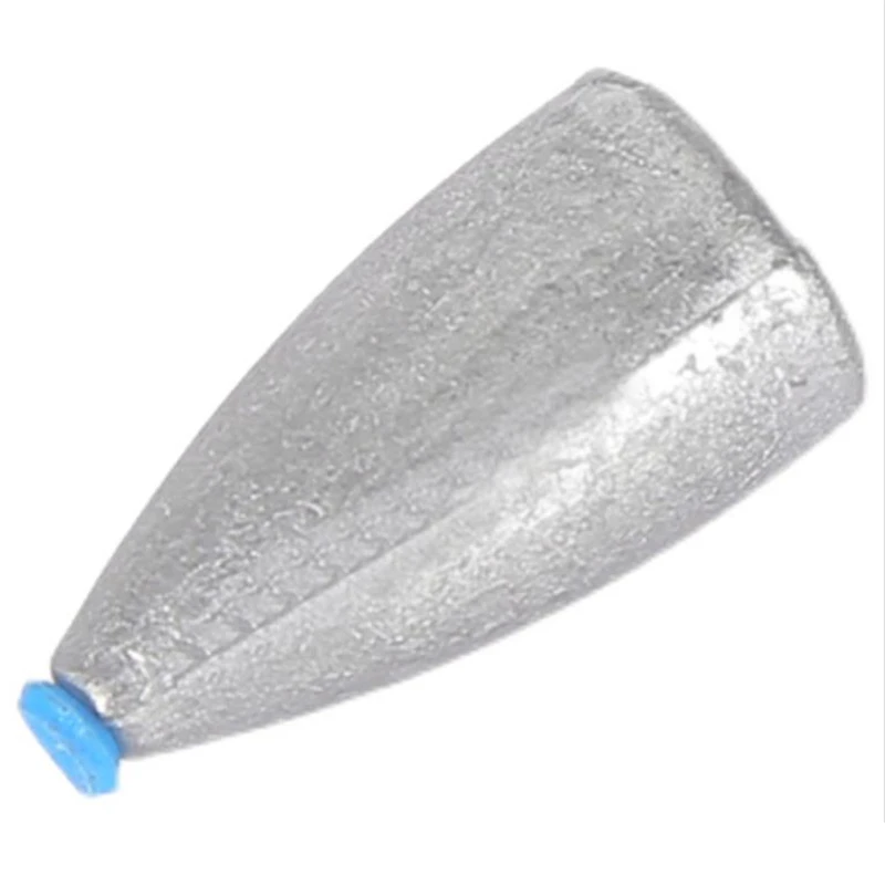 20 plomos de pesca con núcleo de goma, pesas de pesca de 2G-20G, Material de plomo electrolítico ecológico, herramientas de pesca - imagen 5