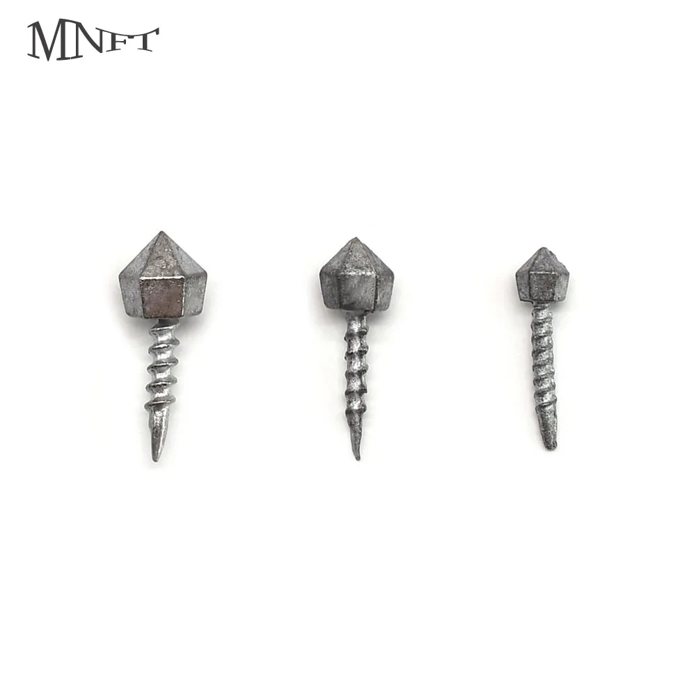 12 Uds. Plomo de tornillo para gusanos blandos pesas de pesca plomo 1g/1,75g/2,8g para agua dulce y salada - imagen 2