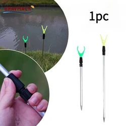 Soporte retráctil para caña de pescar, soporte para caña de pescar en el suelo, soporte para caña de pescar para Surf, bagre, adecuado para playas, estanques de arena, ríos