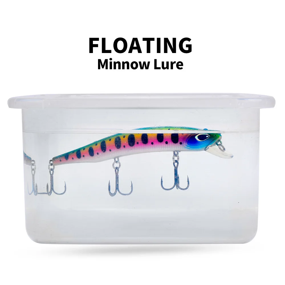 15 cm/18g19cm/32,5g Topwater flotante lápiz señuelo de pesca perro caminar CrankWobbler Stickbait Minnow cebo duro para Lucio - imagen 4