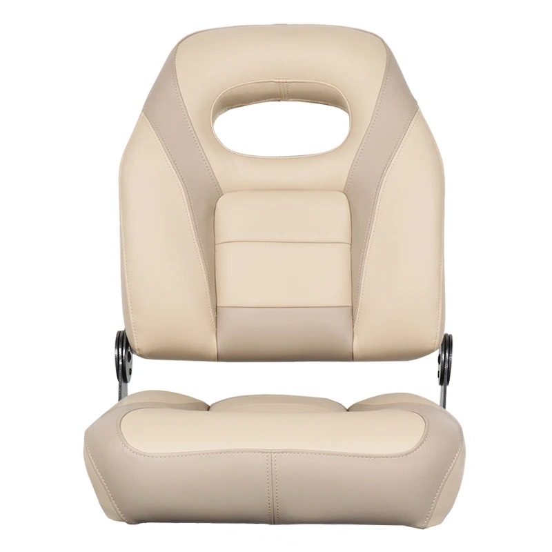 Asiento de barco plegable con diseño ergonómico, asiento de respaldo alto, accesorios para barcos de pesca, sillas marinas de pvc para Lancha 트의자 - imagen 3