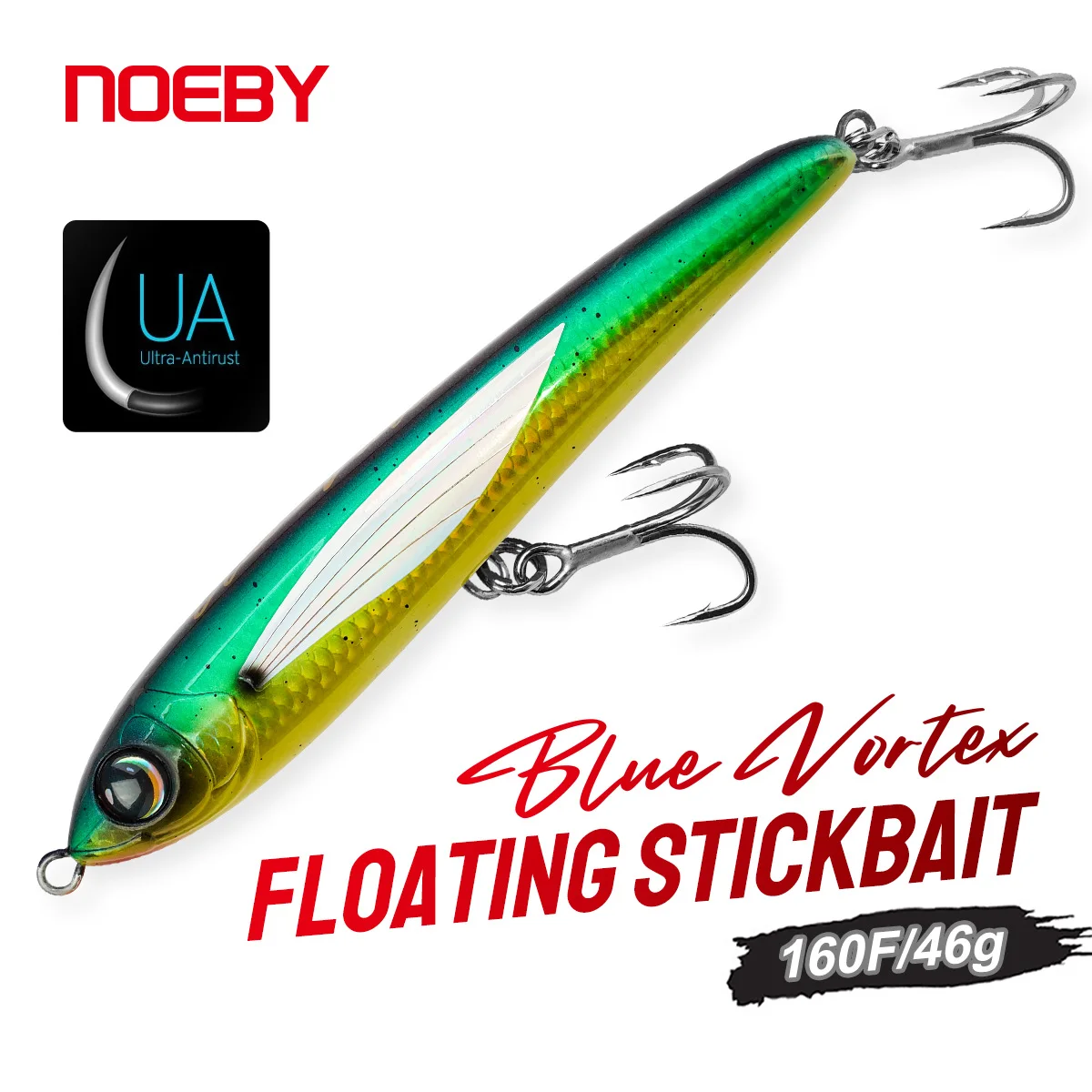 Señuelo Stickbait Flotante NOEBY para Atún y Dorado