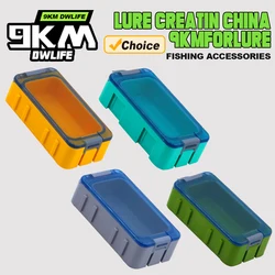 Mini caja porta señuelos - Organizador de pesca portátil compacto