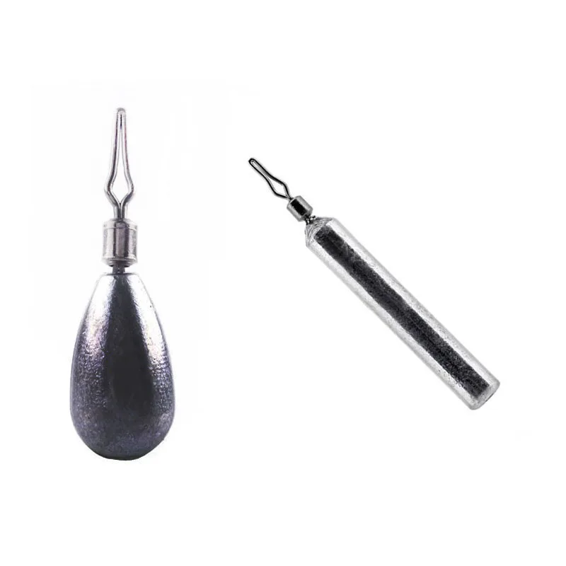 Plomo de pesca invertido en forma de gota de tira larga, cebo Sub-suave, contrapeso especial de Pit negro, 20 piezas empaquetadas en 5G, 7g, 10g - imagen 5